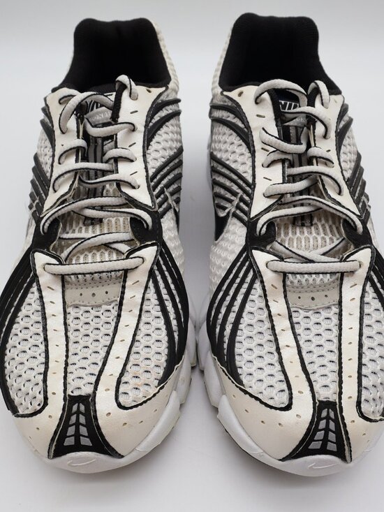 Nike Zoom Skylon+ 11 Men\'s Running Shoes 9.5 White Black Mesh Vintage main image 12